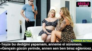 Annem Eve Alkollü Gelince Sinirlerime Hakim Olamayıp Yatırıp Siktim
